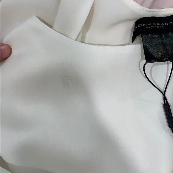 Off white tank top dress shirt. - Picture 5 of 5